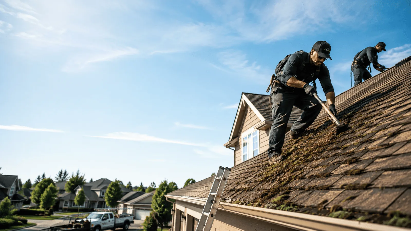 Roof Moss Removal in Fossil, OR near me